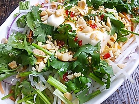 アジアン豆腐サラダ